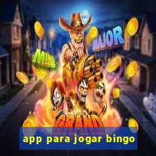 app para jogar bingo